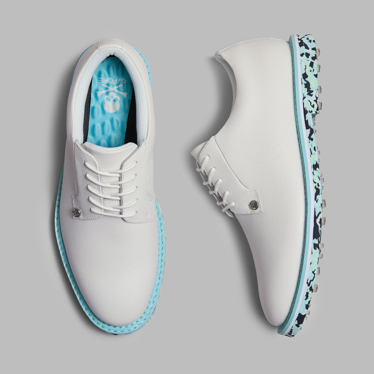 GALLIVANTER CAMO SOLE LEATHER GOLF SHOE | G/FORE New