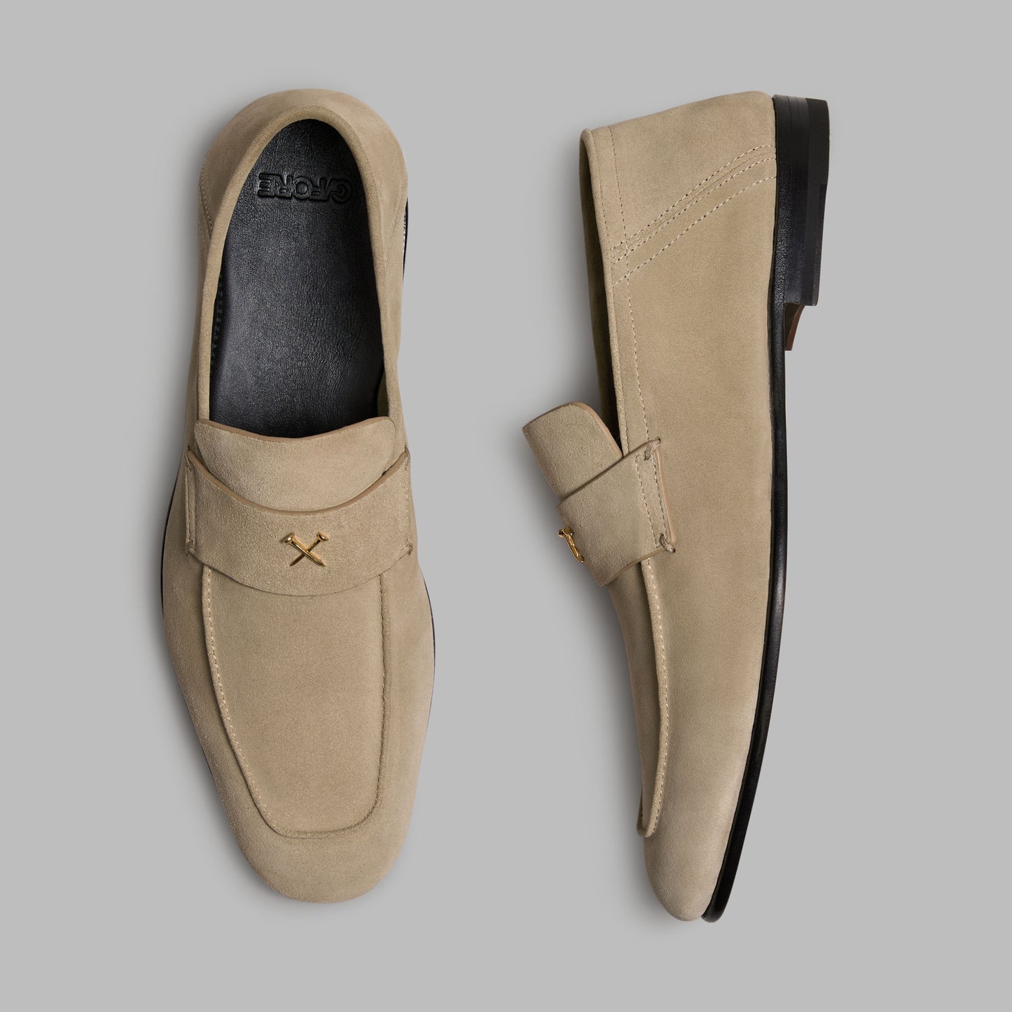 METAL TEES SUEDE FLEX LOAFER | G/FORE For Sale