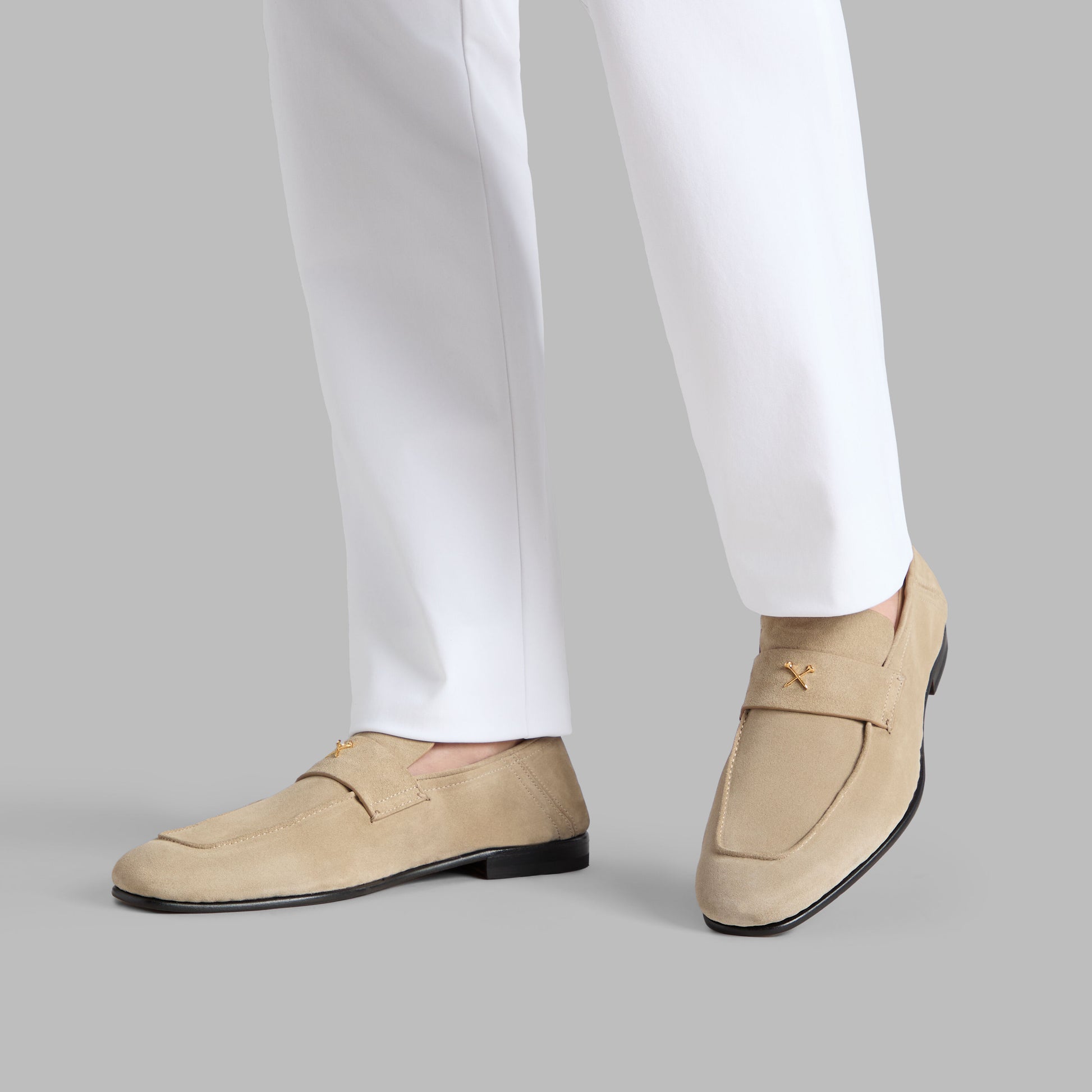 METAL TEES SUEDE FLEX LOAFER | G/FORE For Sale