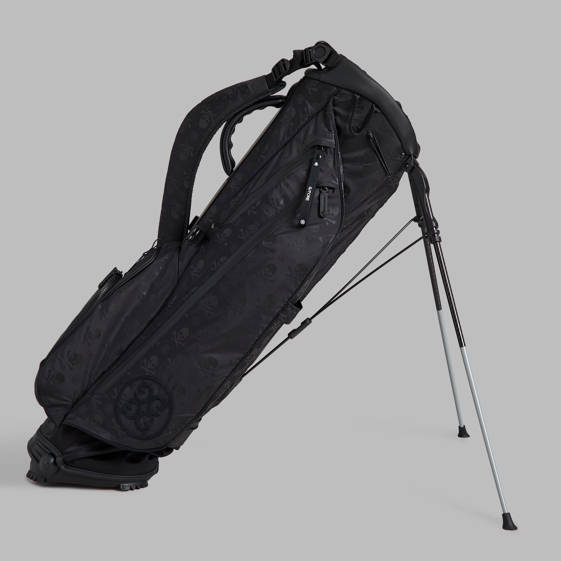 SCRAMBLE SKULL & TEES PARACHUTE CARRY GOLF BAG | G/FORE