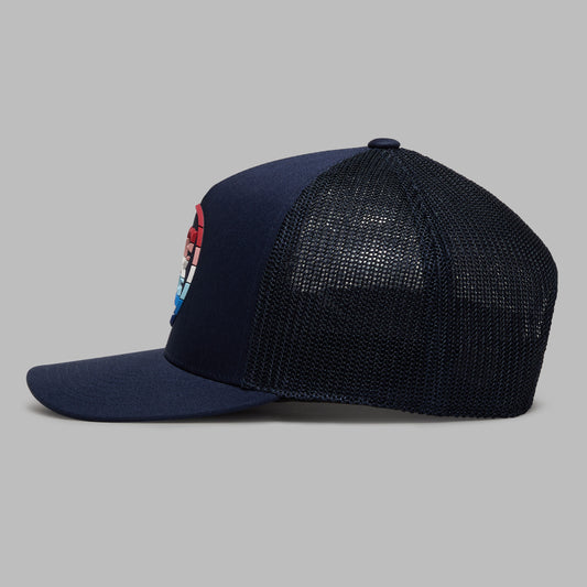 GRADIENT CIRCLE G'S MID TRUCKER HAT |HATS | G/FORE Outlet
