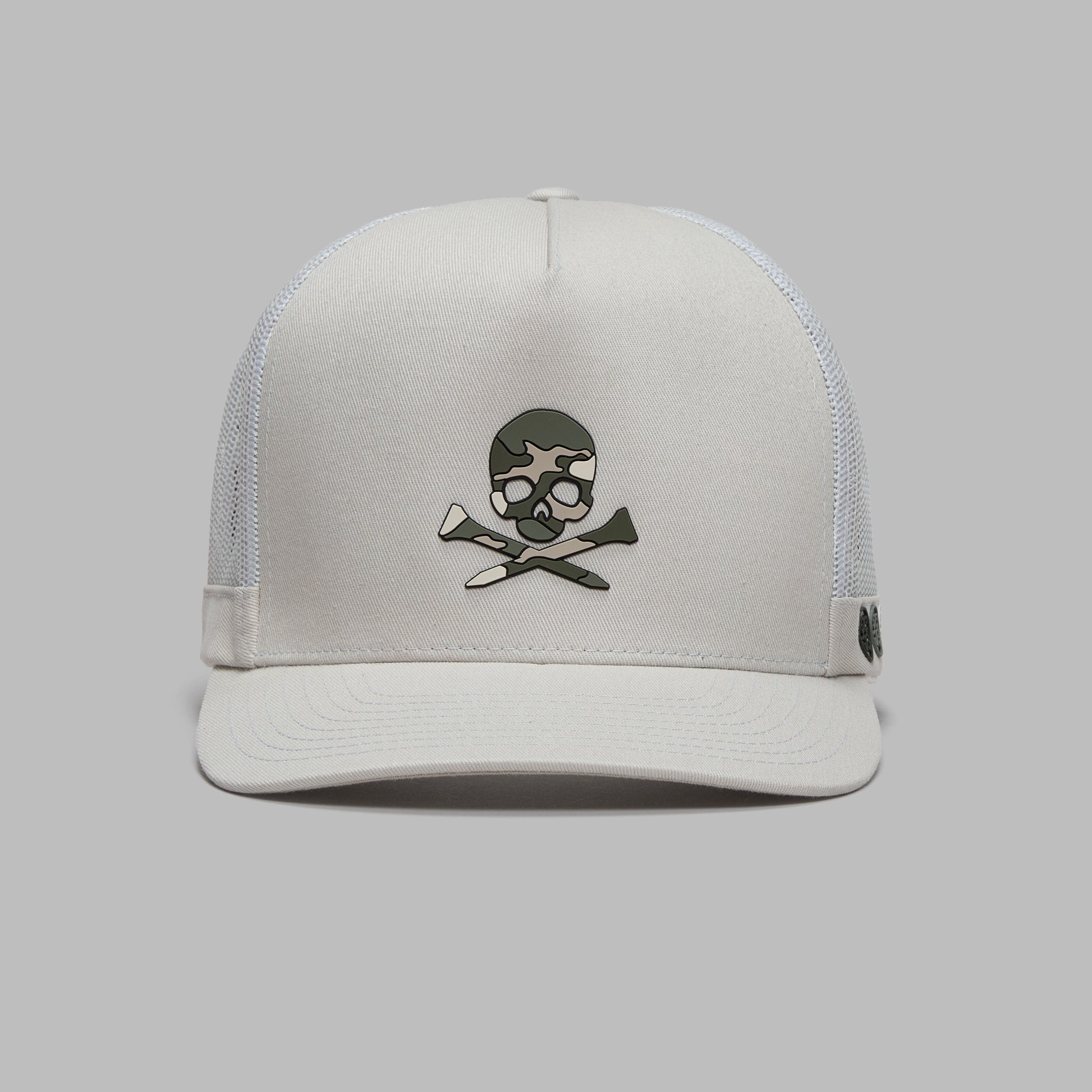 CAMO SKULL & TEES TALL TRUCKER HAT |HATS | G/FORE Near me