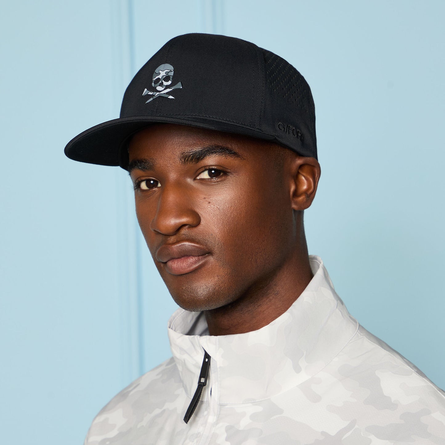 SKULL & TEES PERFORATED DELTA HAT | G/FORE Online