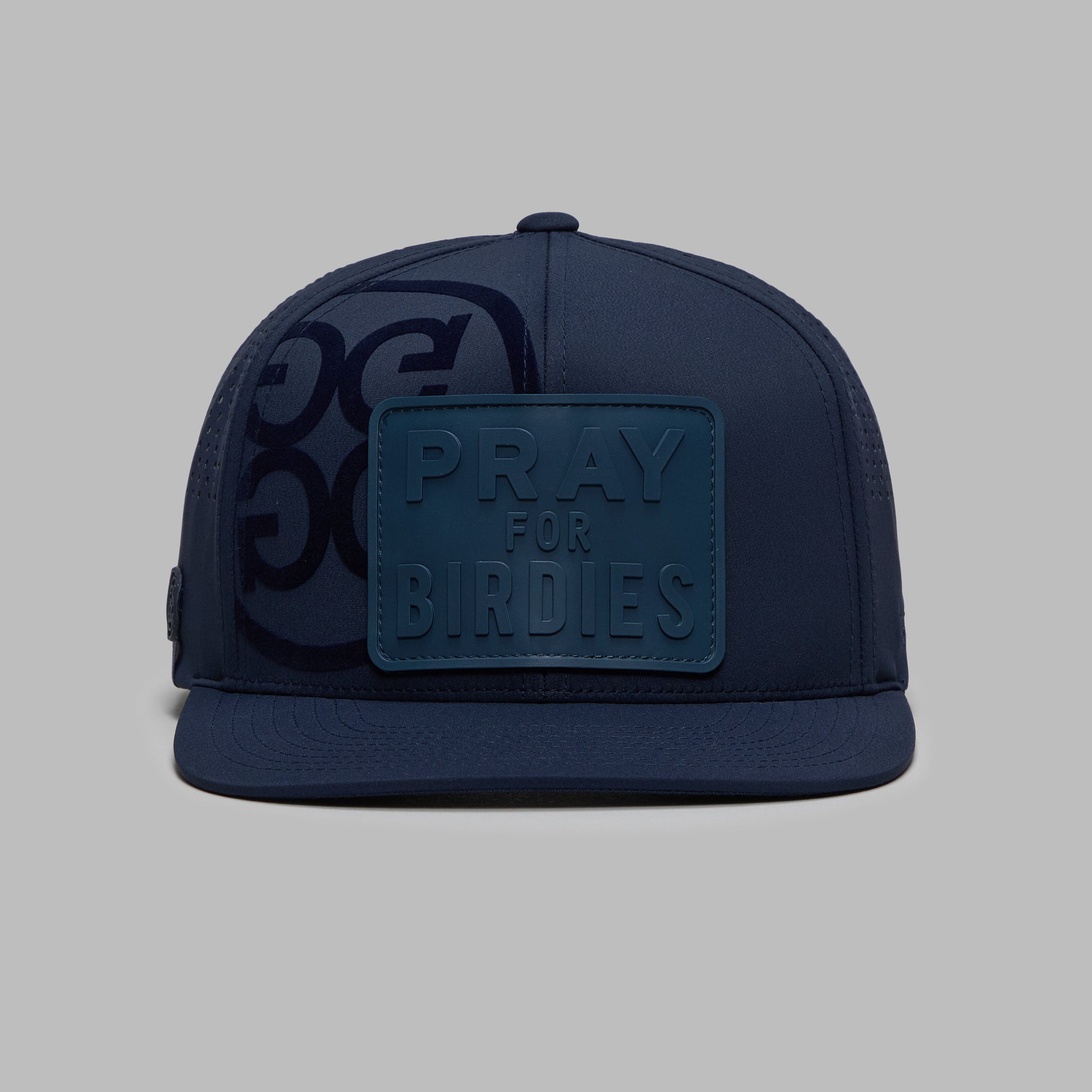 PRAY FOR BIRDIES PATCH PERFORATED DELTA HAT |HATS | G/FORE On sale