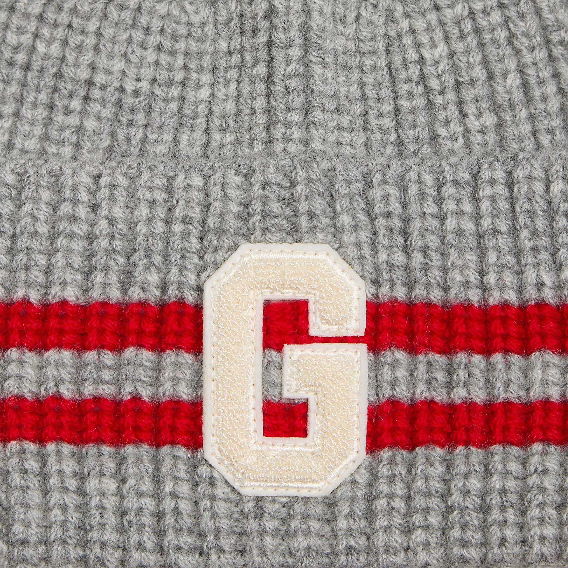 STRIPED IT LETTER G WOOL CASHMERE BEANIE | G/FORE sale