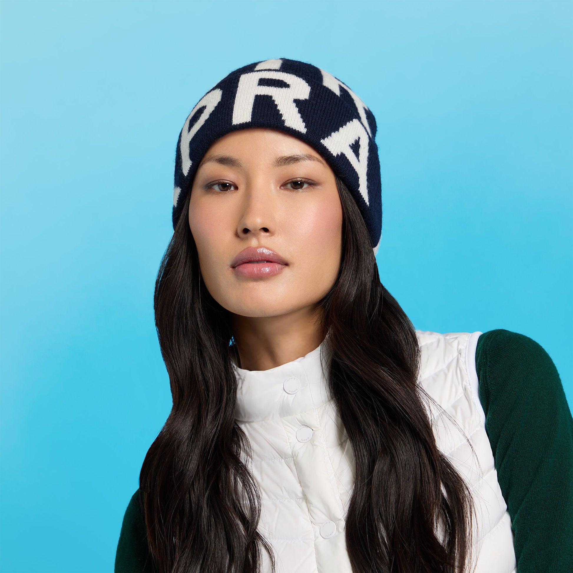 PRAY FOR BIRDIES SCRAMBLE WOOL BEANIE | G/FORE For Sale