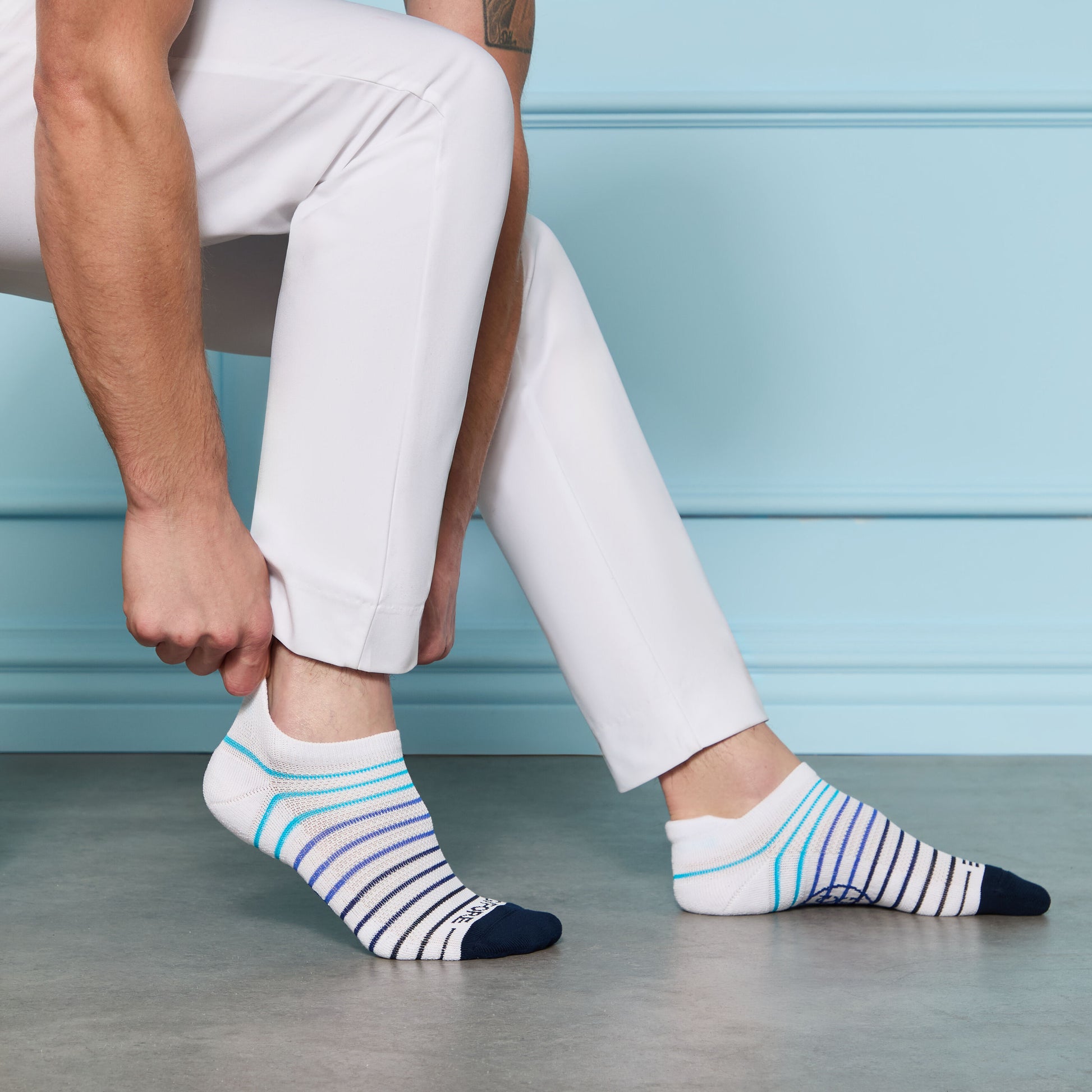 MULTI STRIPE ANKLE SOCK |ACCESSORIES | G/FORE New