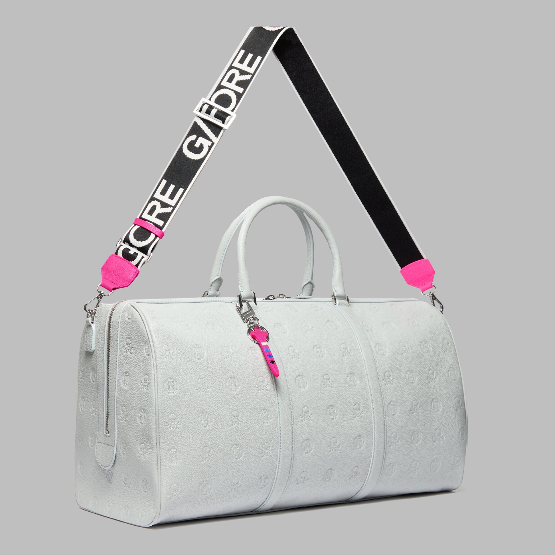 EMBOSSED SKULL & TEES LEATHER WEEKENDER | G/FORE For Sale