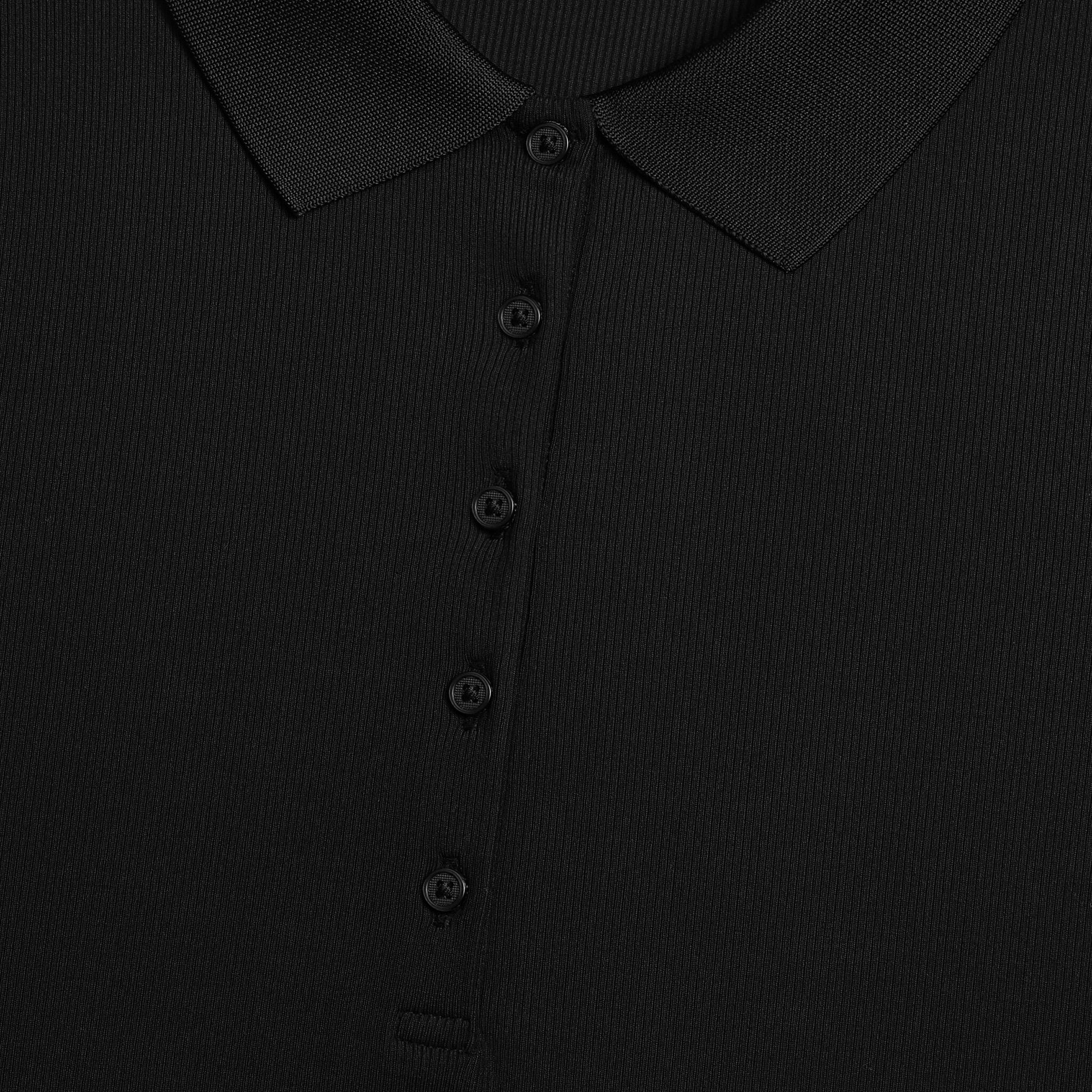 RIBBED TECH NYLON LONG SLEEVE POLO | G/FORE Discount