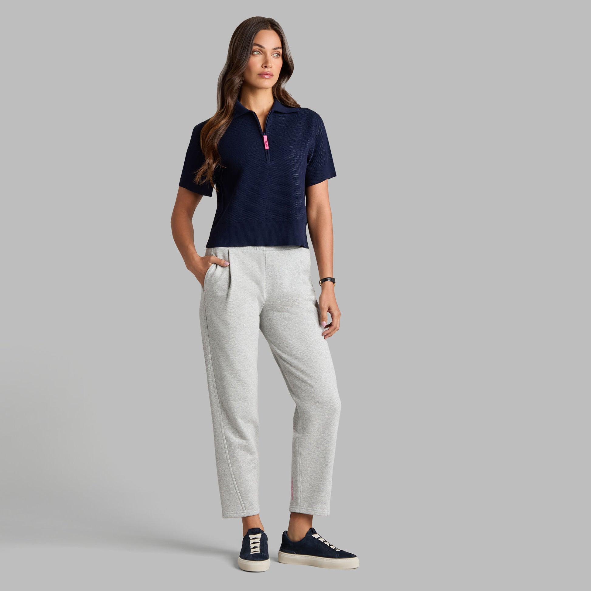 1/4 ZIP SHORT SLEEVE SWEATER POLO | G/FORE Outlet