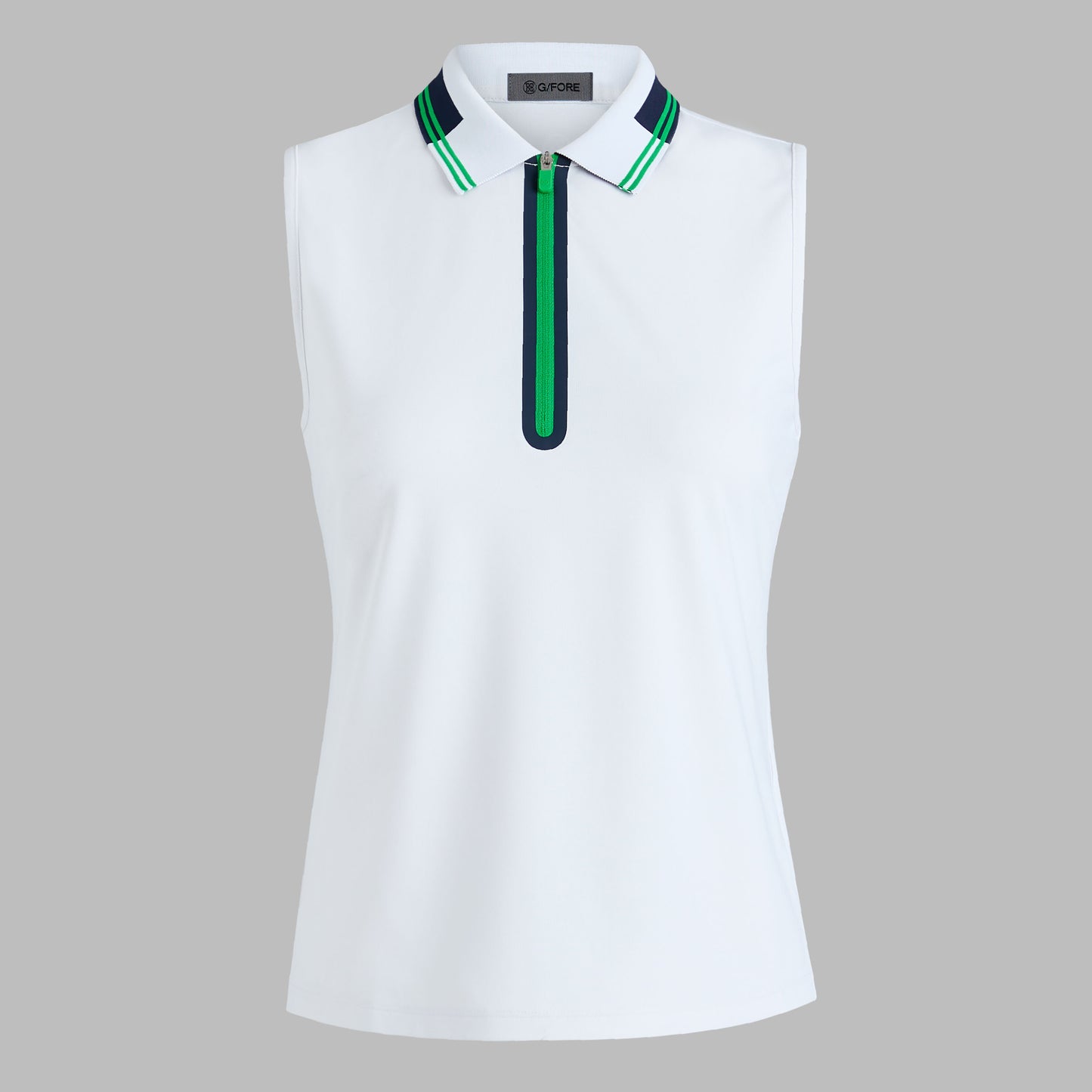 CONTRAST TECH PIQUÉ SLEEVELESS POLO | G/FORE Near me