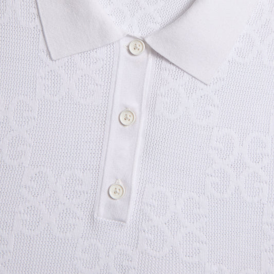 POINTELLE G SWEATER POLO | G/FORE