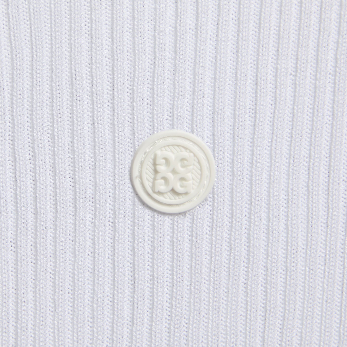 COTTON BLEND RIB KNIT FITTED TOP | G/FORE Outlet
