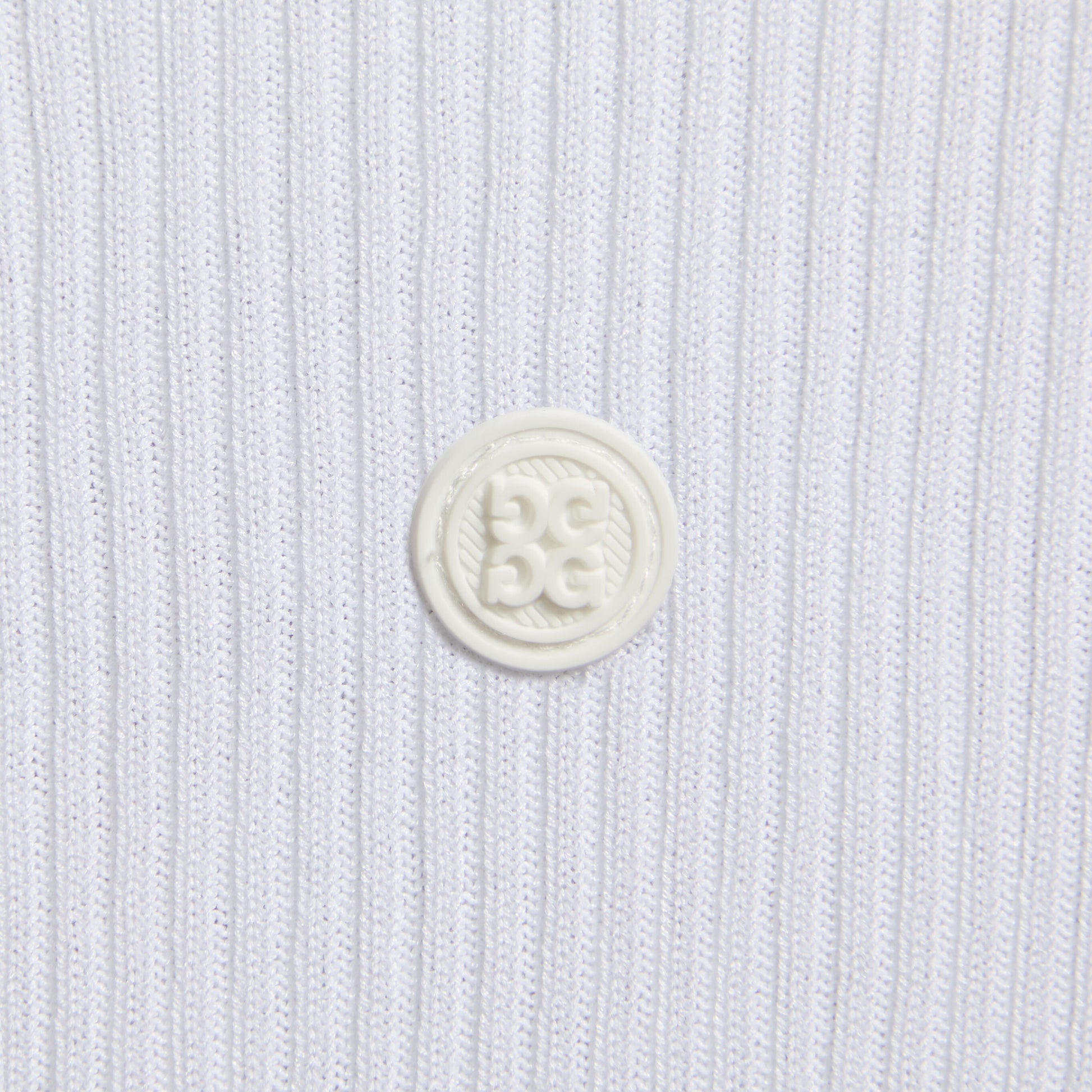 COTTON BLEND RIB KNIT FITTED TOP | G/FORE Outlet