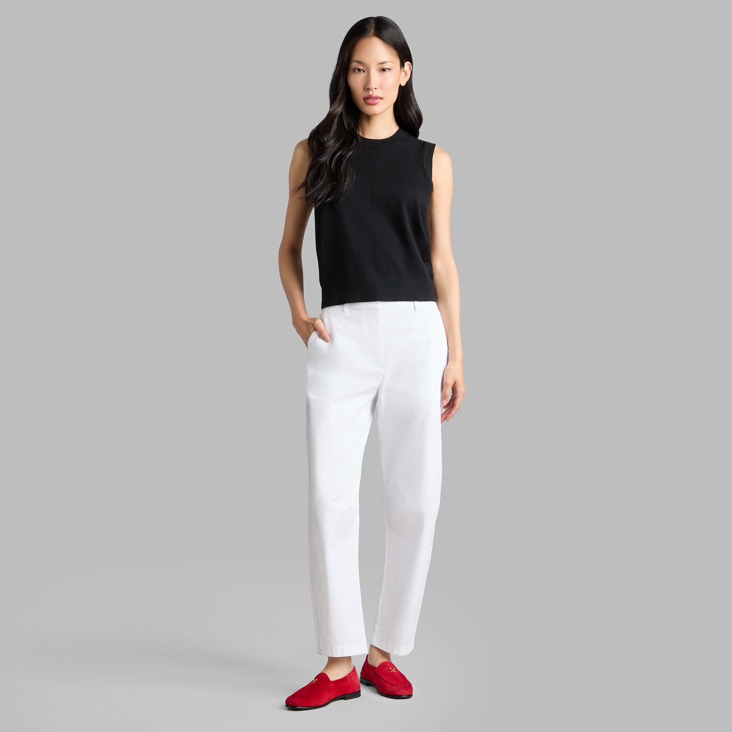 LTD RELEASE COOLING COTTON SLEEVELESS SWEATER | G/FORE