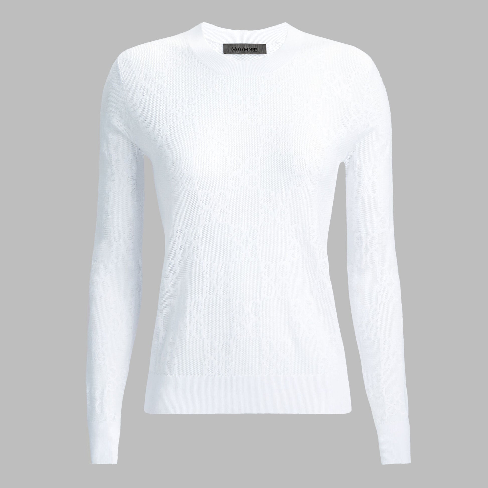 POINTELLE G CREWNECK SWEATER | G/FORE Online