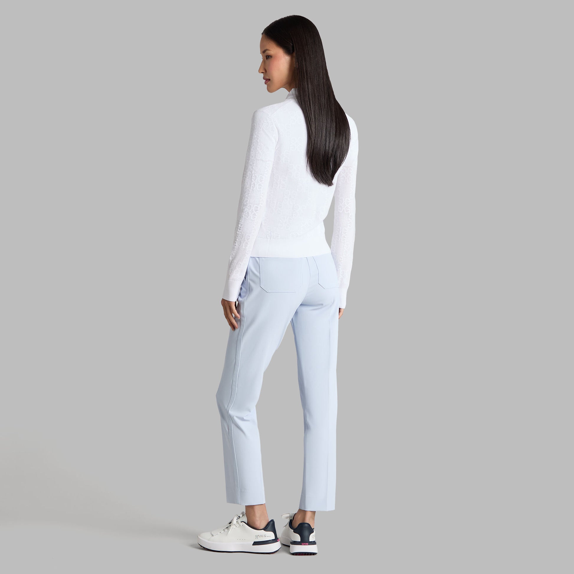 POINTELLE G CREWNECK SWEATER | G/FORE Online