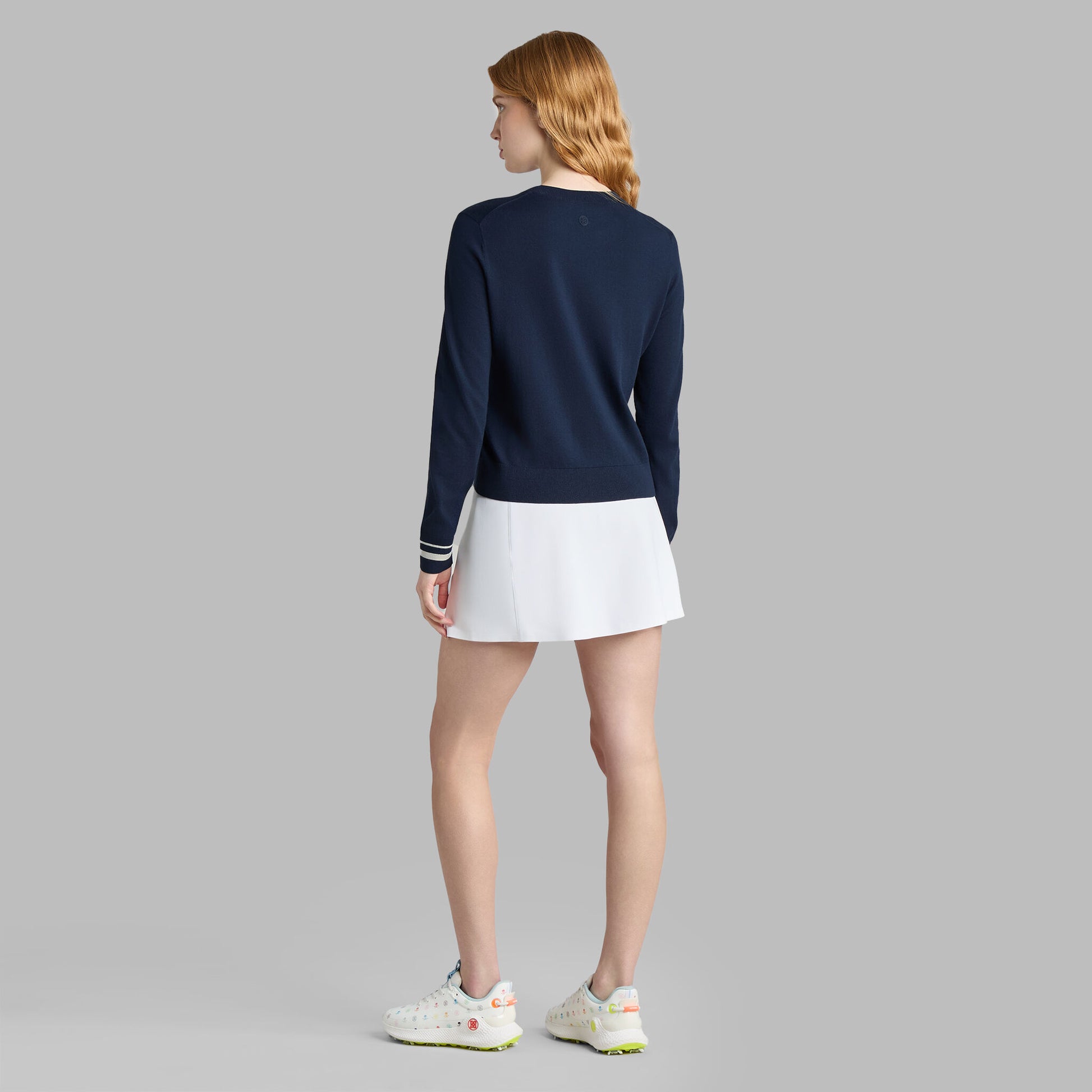 COOLING COTTON CREWNECK SWEATER | G/FORE On sale