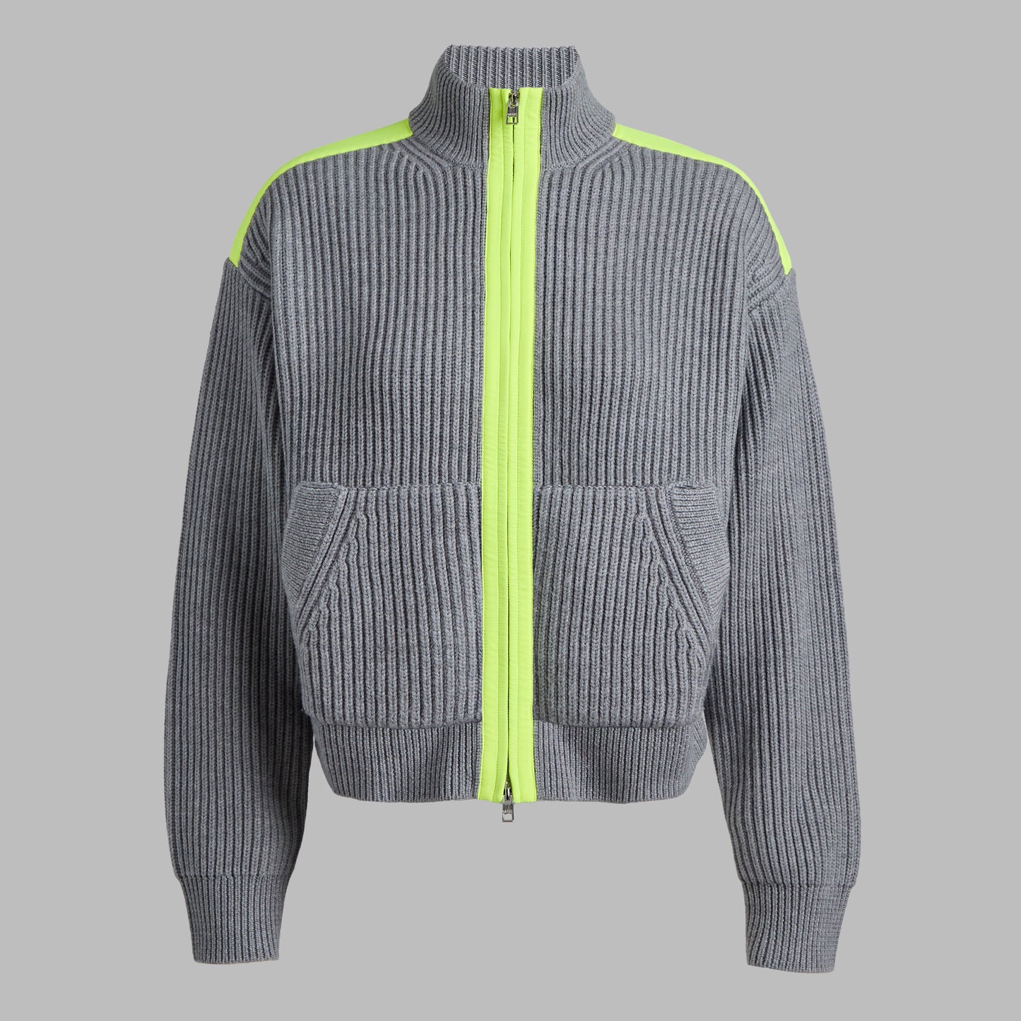 FUNNEL NECK MERINO WOOL SWEATER JACKET | G/FORE For Sale