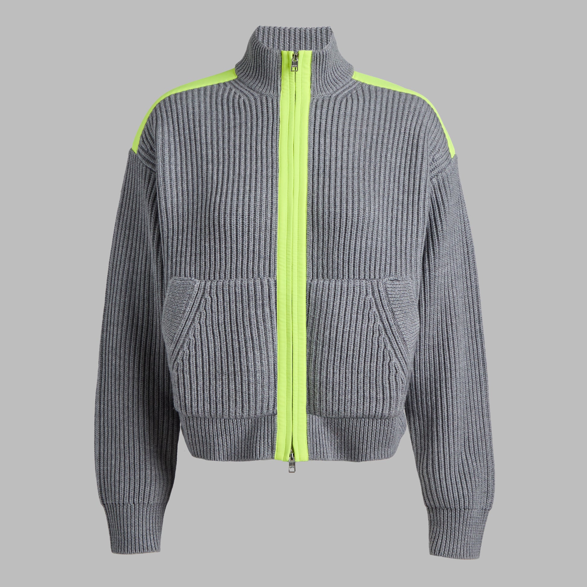 FUNNEL NECK MERINO WOOL SWEATER JACKET | G/FORE For Sale