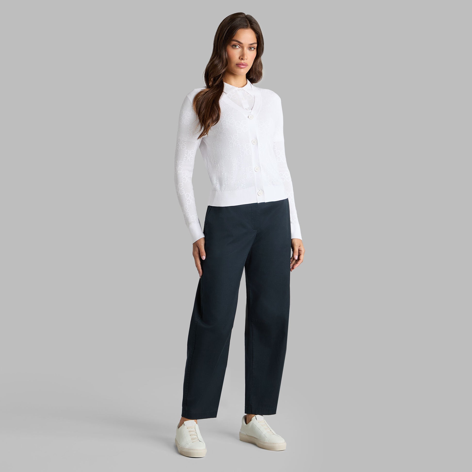 POINTELLE G SWEATER CARDIGAN | G/FORE Discount