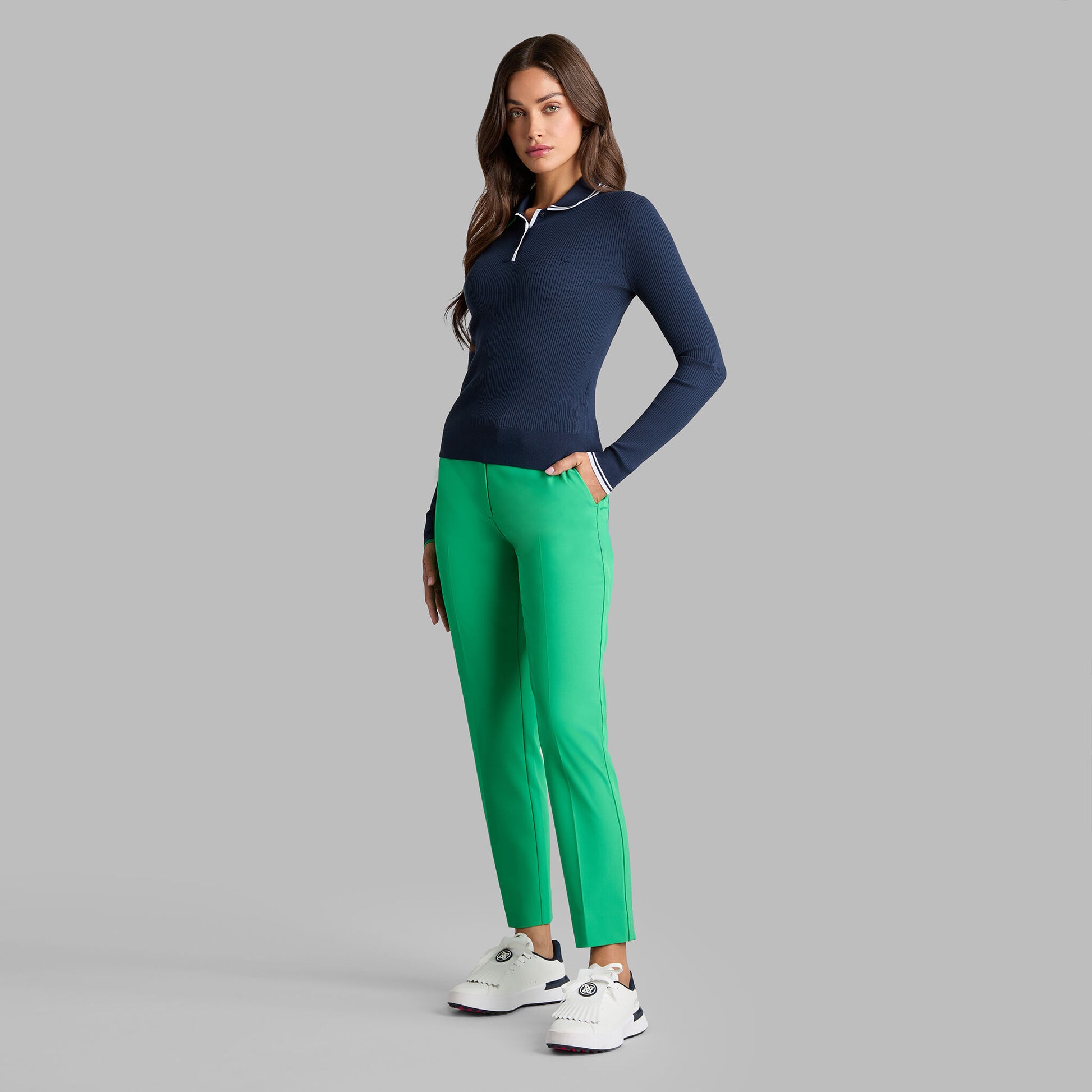STRETCH PERFORMANCE TWILL STRAIGHT LEG TROUSER | G/FORE On sale