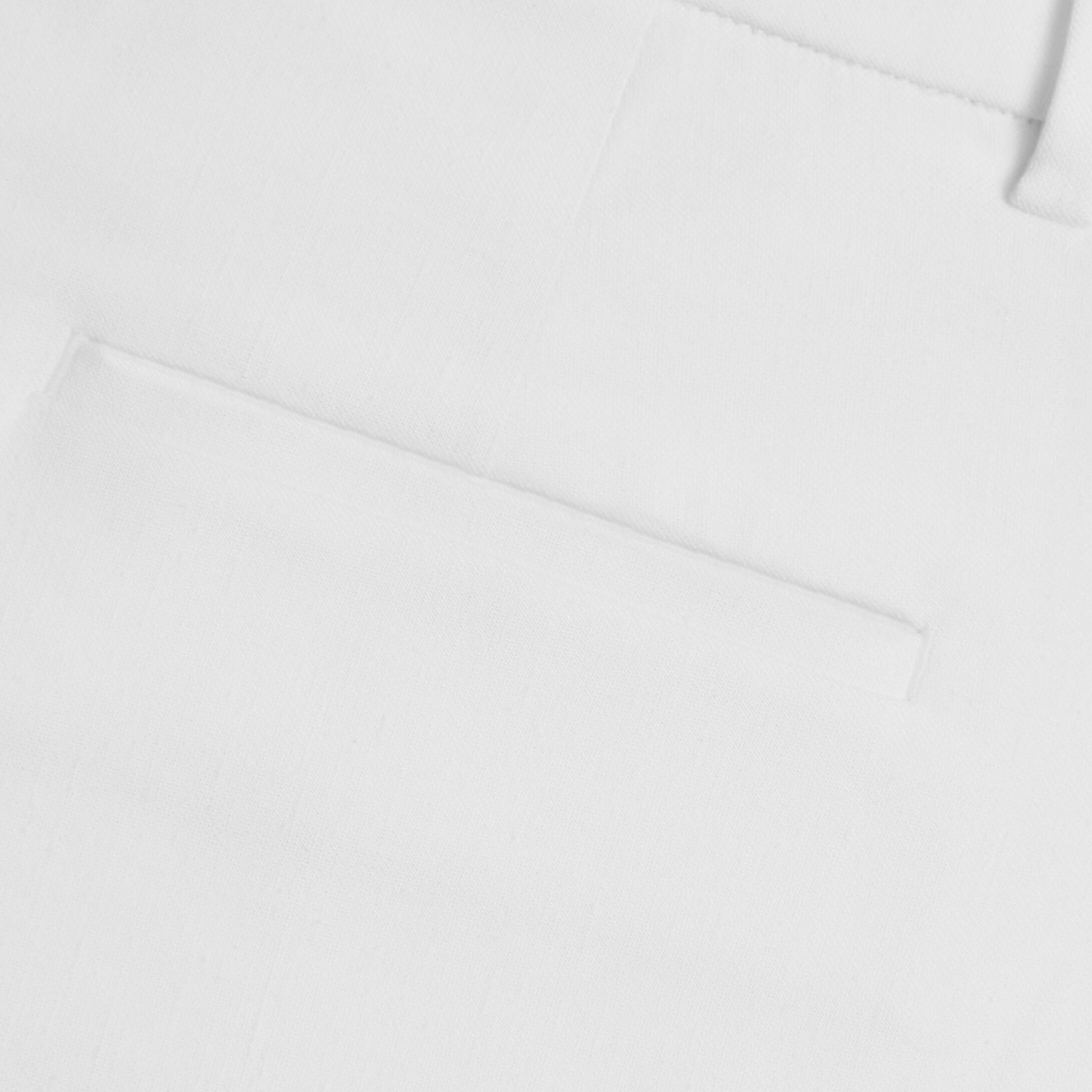 LTD RELEASE LINEN CROPPED PLEATED TROUSER | G/FORE US