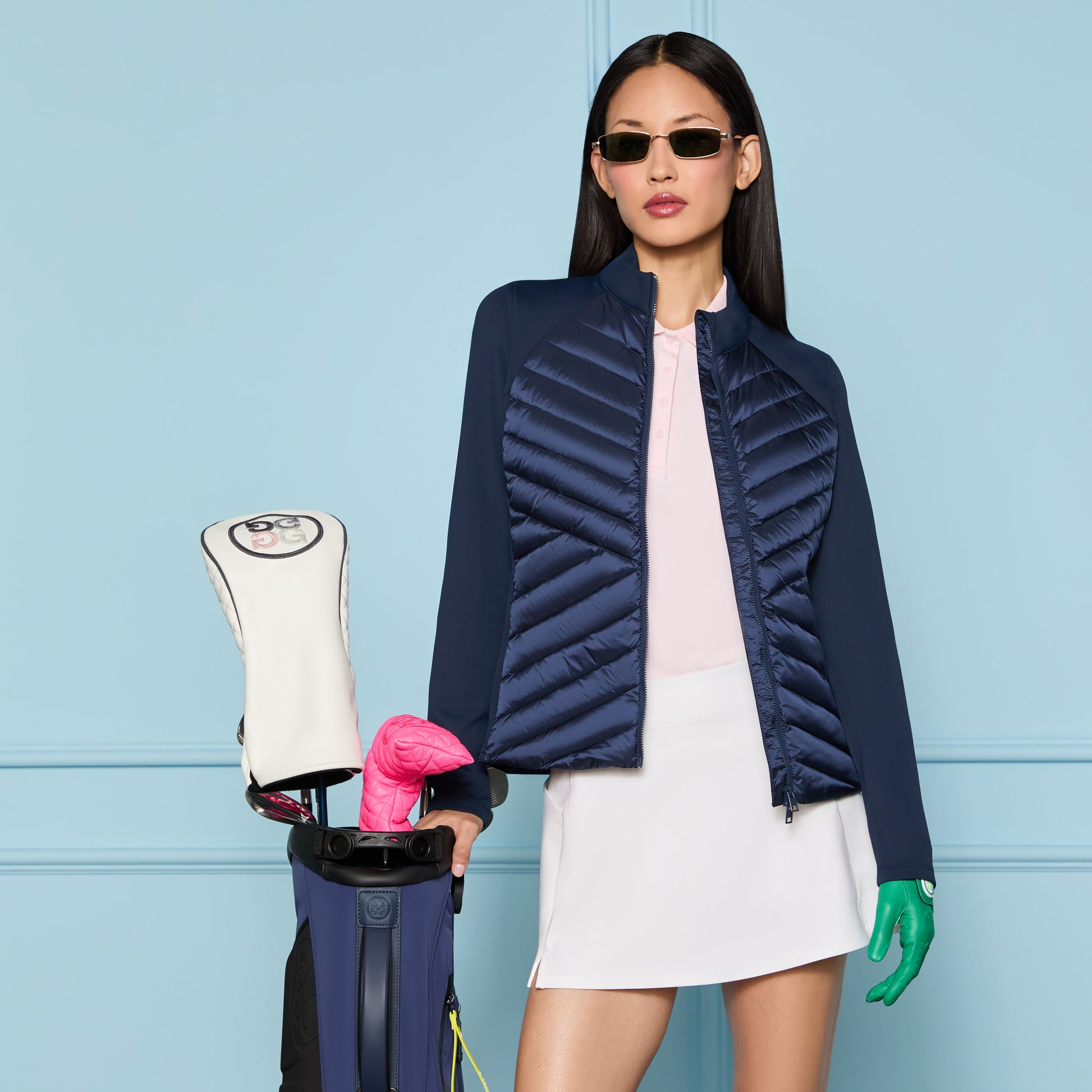 V-DOWN QUILTED HYBRID JACKET | G/FORE Discount