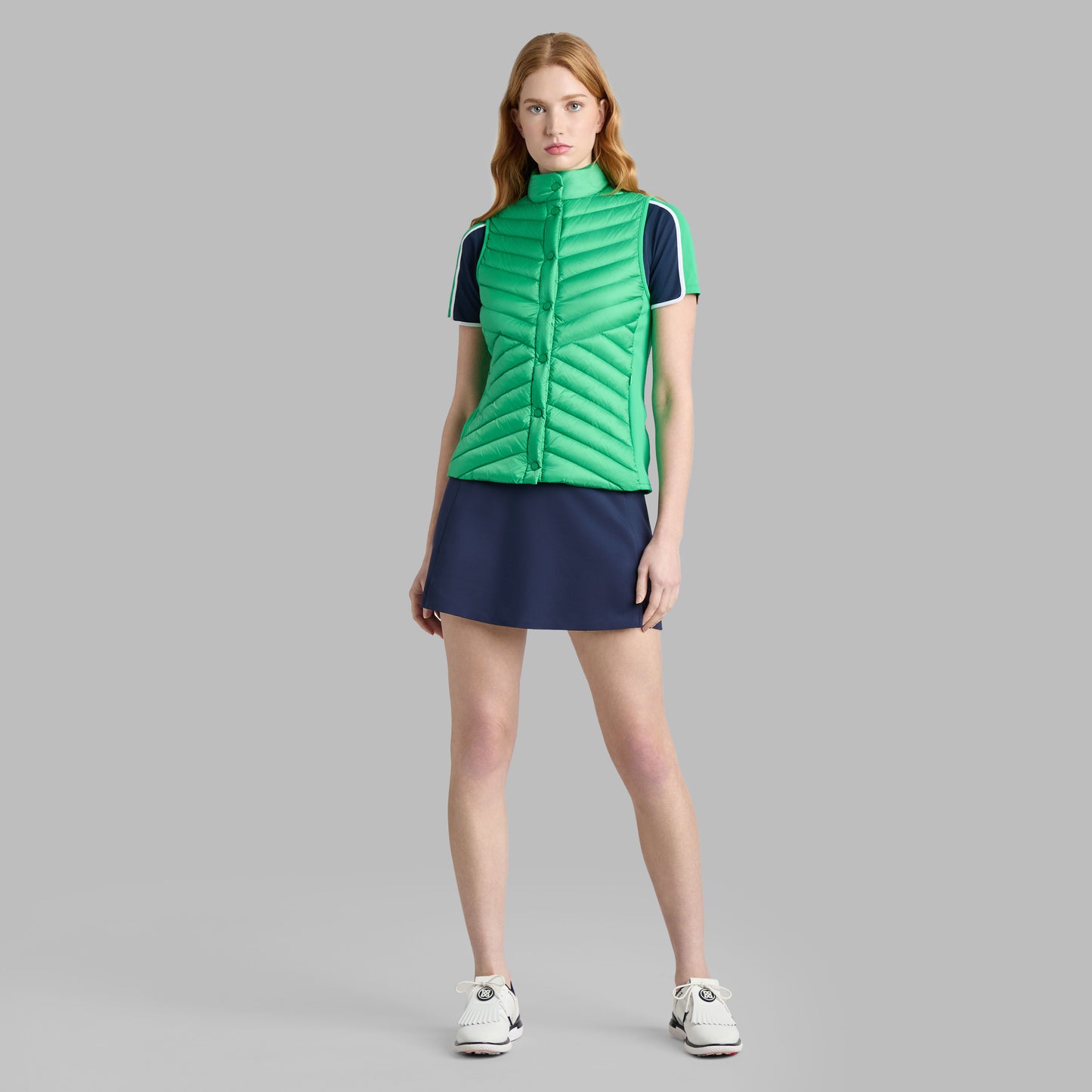 V-DOWN QUILTED STRETCH TECH INTERLOCK VEST | G/FORE Near me