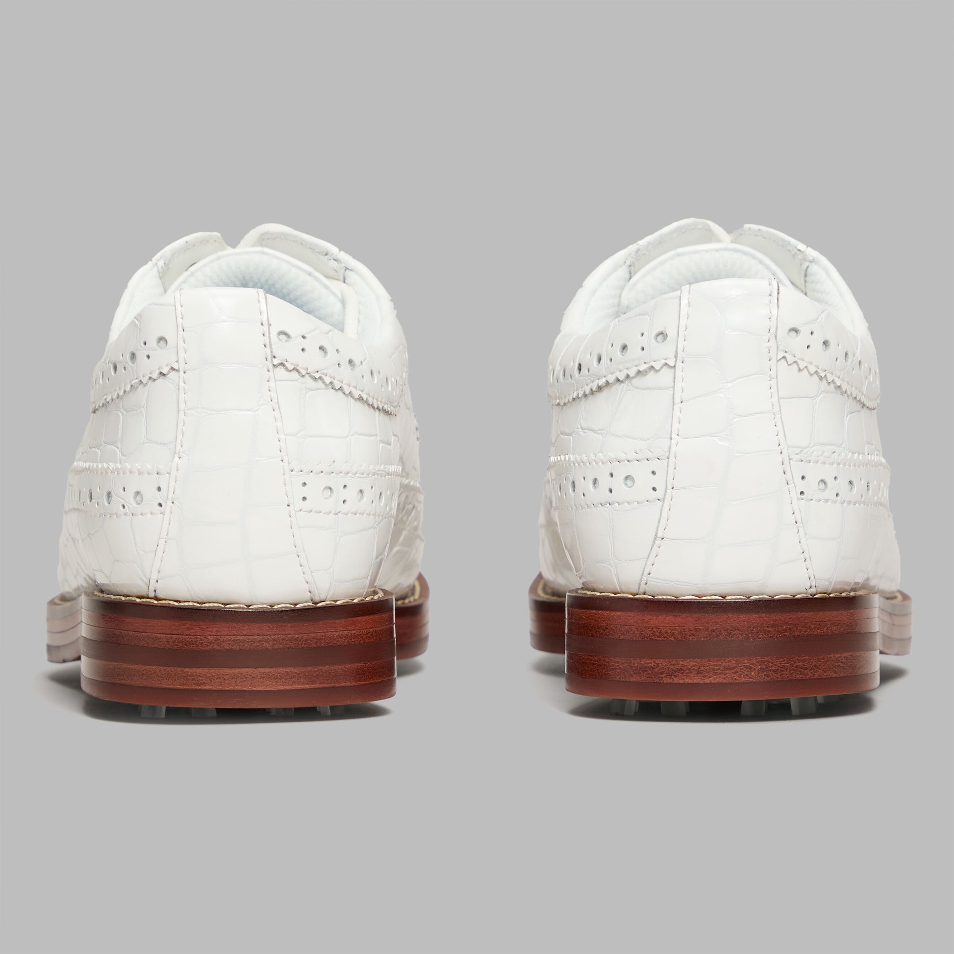 LTD RELEASE GALLIVANTER CROC-EMBOSSED LEATHER LUXE SOLE GOLF SHOE | G/FORE Outlet