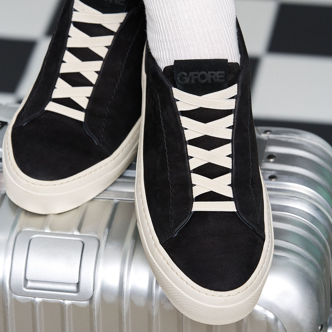 ENDEAVOUR SLIP ON LEATHER SNEAKER | G/FORE On sale