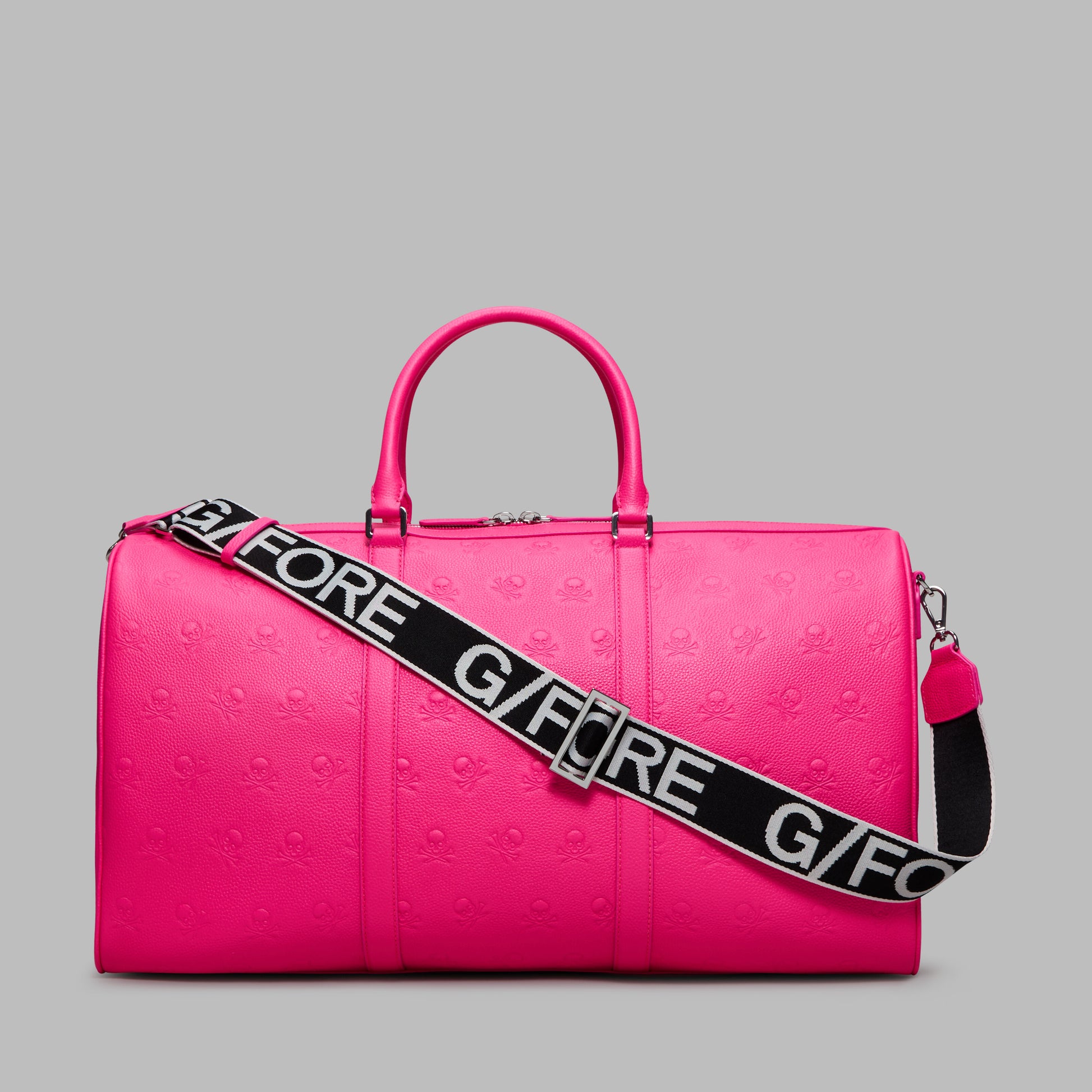 EMBOSSED SKULL & TEES LEATHER WEEKENDER | G/FORE New