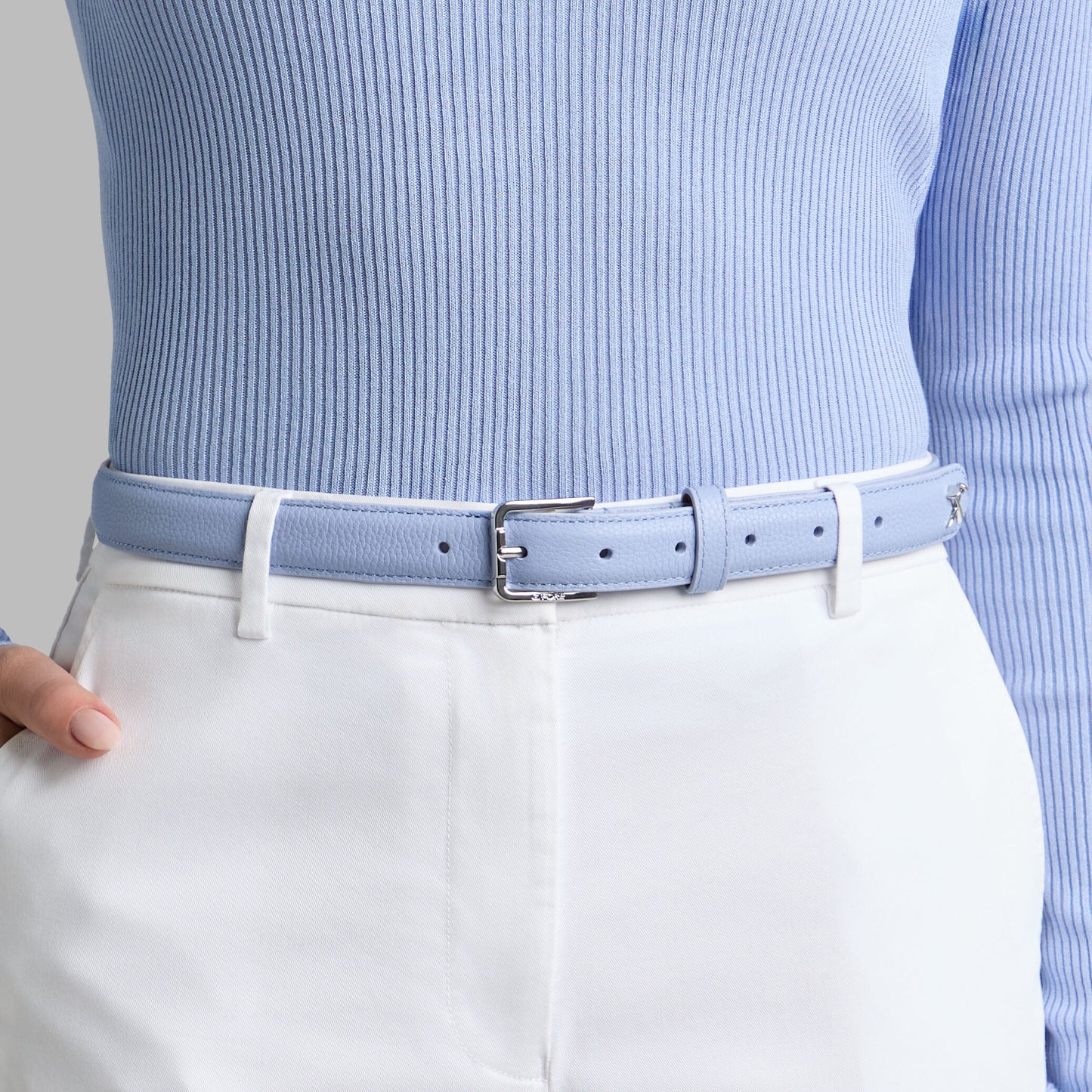METAL TEES LEATHER BELT | G/FORE Online