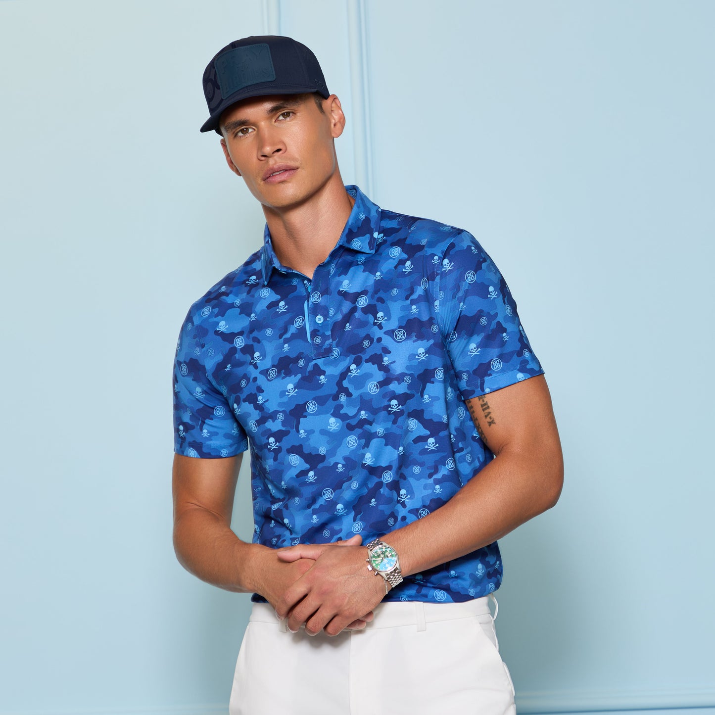 ICON CAMO TECH JERSEY POLO | G/FORE Online