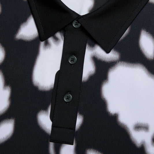BLUR FLORAL TECH JERSEY POLO | G/FORE Discount