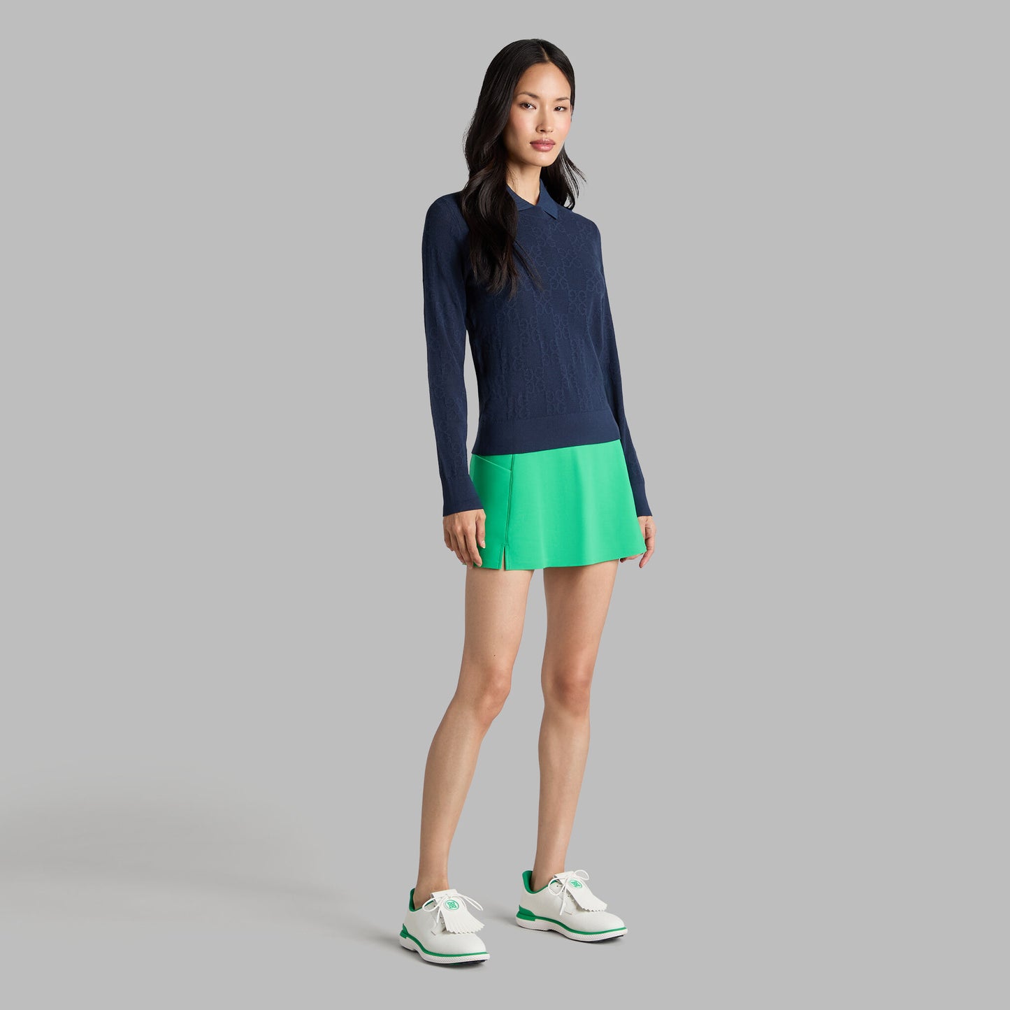 POINTELLE G CREWNECK SWEATER | G/FORE Discount