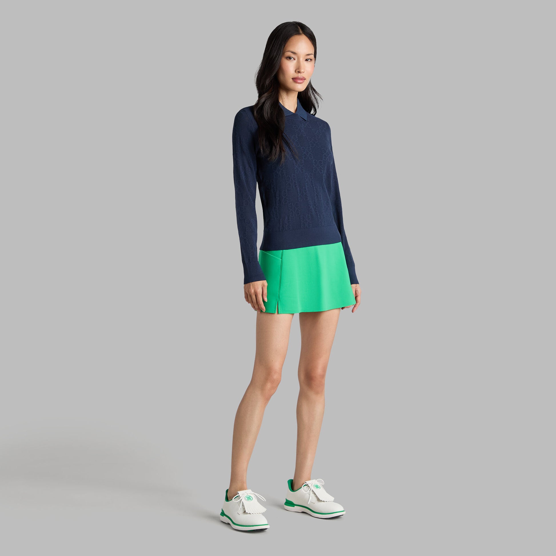 POINTELLE G CREWNECK SWEATER | G/FORE Discount